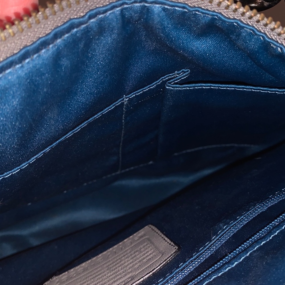 Coach Grey Leather Kristin Handbag - Picture 11 of 11